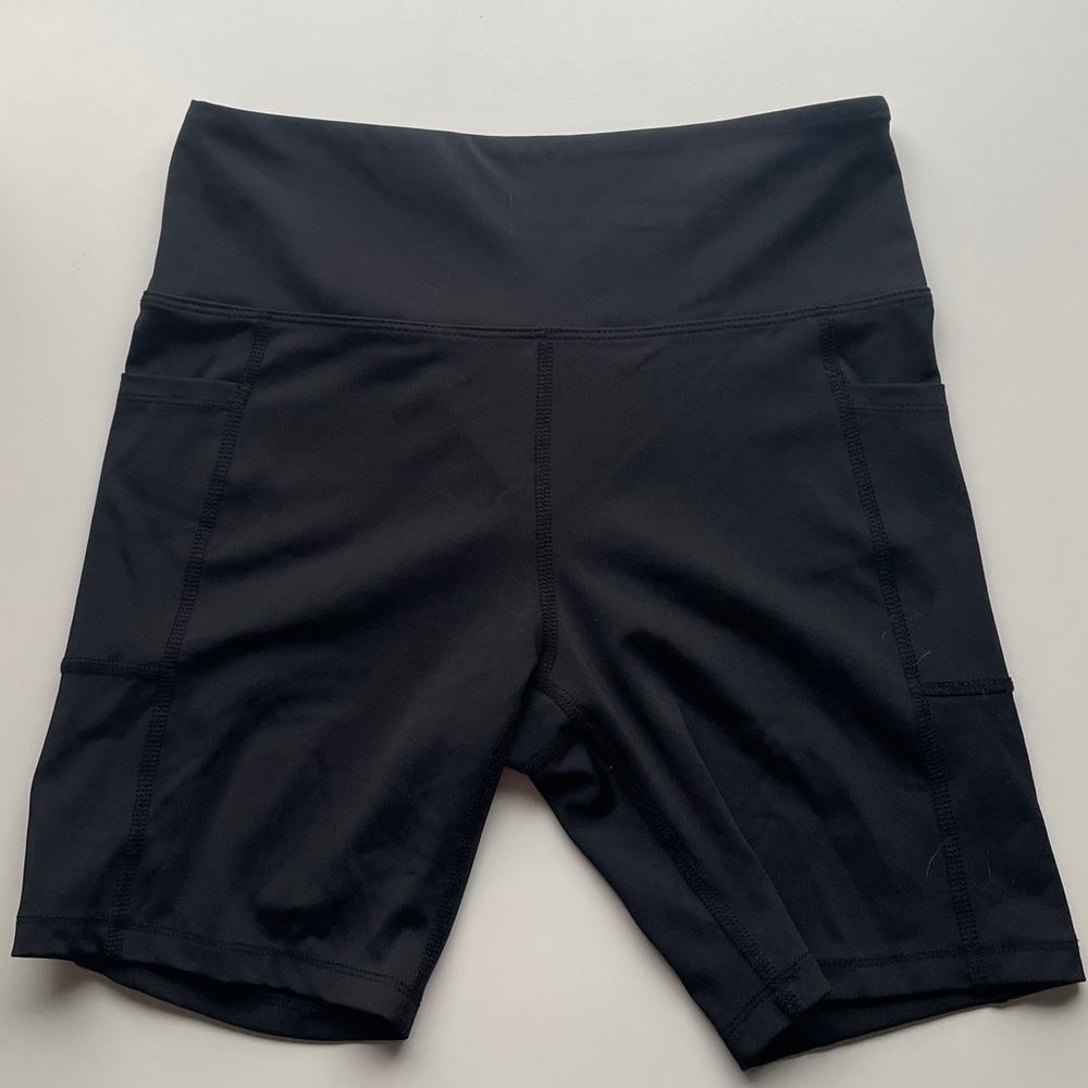Bally Total Fitness Biker Shorts